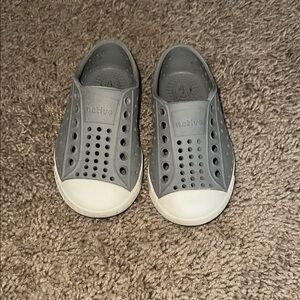 Native Kids Gray Slip-On Shoes